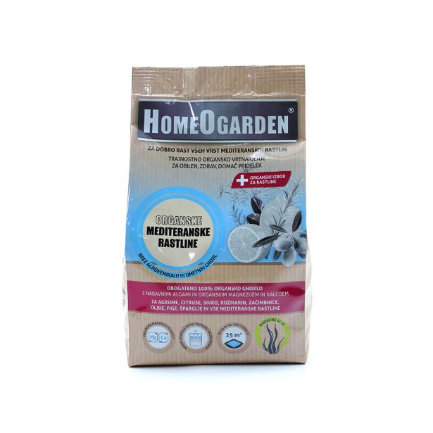 GNOJILO ZA OKR. RASTLINE HOMEOGARDEN ORGANSKE MEDITERANSKE RASTLINE 1KG