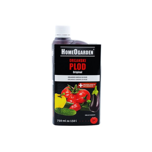 GNOJILO ZA PRIDELAVO HOMEOGARDEN ORGANSKI PLOD 750 ML