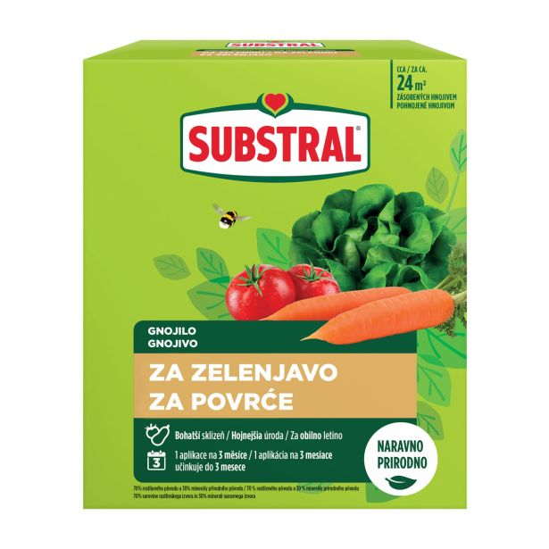 GNOJILO ZA PRIDELAVO SUBSTRAL ZA ZELENJAVO 1.2 KG
