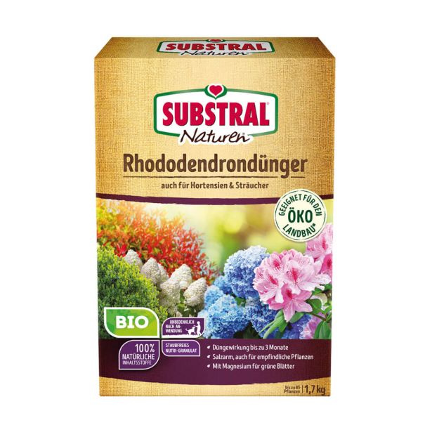 GNOJILO ZA RODODENDRONE BIO SUBSTRAL NATUREN 1,7 KG