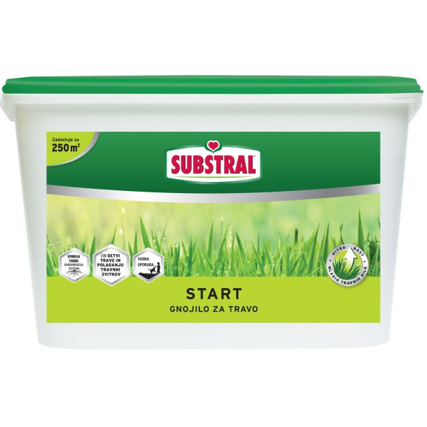 GNOJILO ZA TRATO SUBSTRAL START GNOJILO ZA TRAVO Z DOLGOTRAJ. DELOVANJEM 5KG