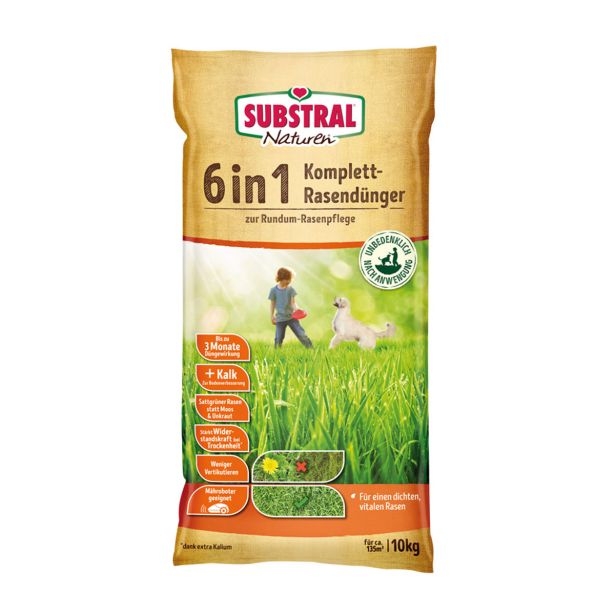 GNOJILO ZA TRAVO 6V1 SUBSTRAL NATUREN 10 KG