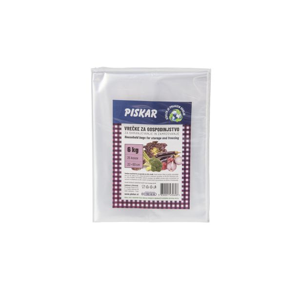 GOSPODINJSKA VREČKA PISKAR 32X60 CM 6 KG 25/1