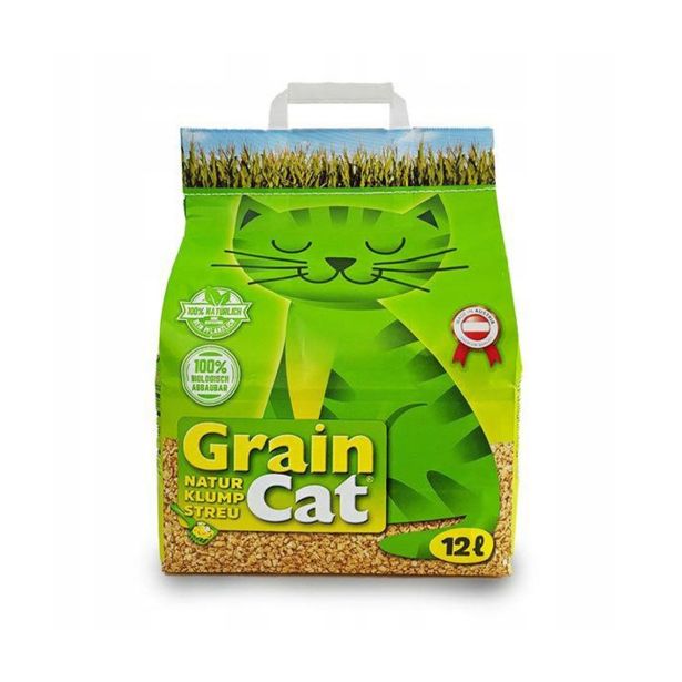GRAIN CAT NARAVNI SPRIJEMLJIVI MAČJI POSIP 12 L