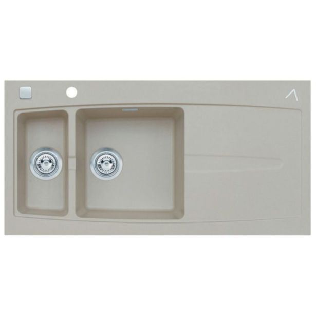 GRANITAL POMIVALNO KORITO ALVEUS APPELLES 70, PEBBLE-G02M 1000X510 MM