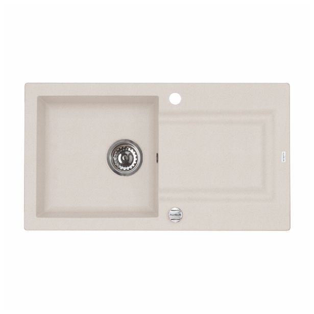 GRANITAL POMIVALNO KORITO ALVEUS FALCON 30, G11 ARCTIC 780X435 MM