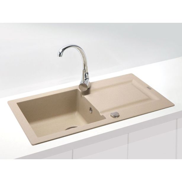 GRANITAL POMIVALNO KORITO ALVEUS FALCON 30, G55 BEIGE 780X435 MM