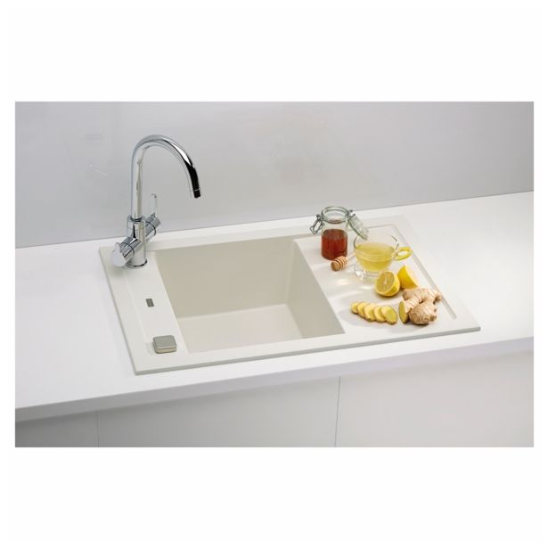 GRANITAL POMIVALNO KORITO ALVEUS FORMIC 30, G01M PEARL 760X500 MM