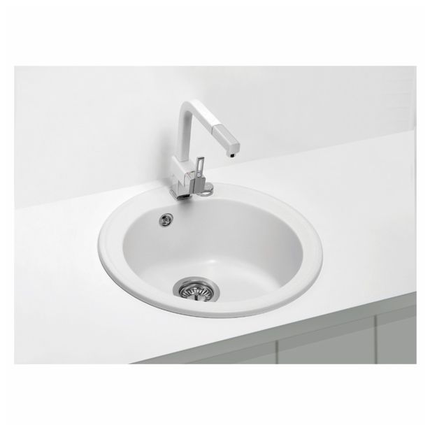 GRANITAL POMIVALNO KORITO ALVEUS NIAGARA 10, G11 ARCTIC FI 510 MM