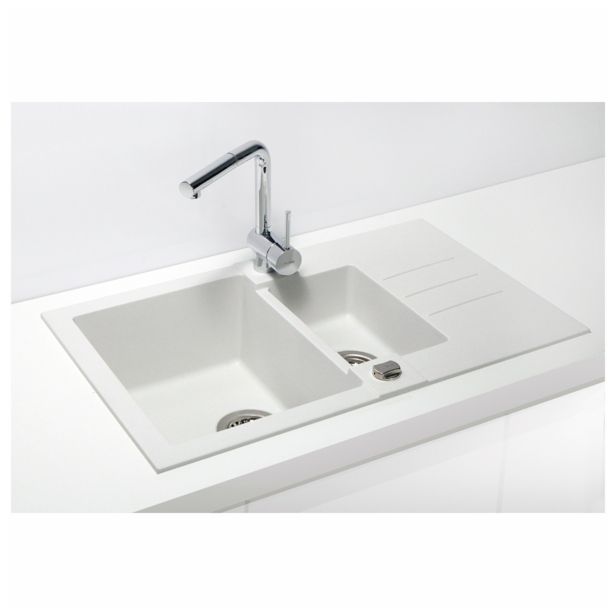 GRANITAL POMIVALNO KORITO ALVEUS ROCK 70, G11 ARCTIC 780X480 MM