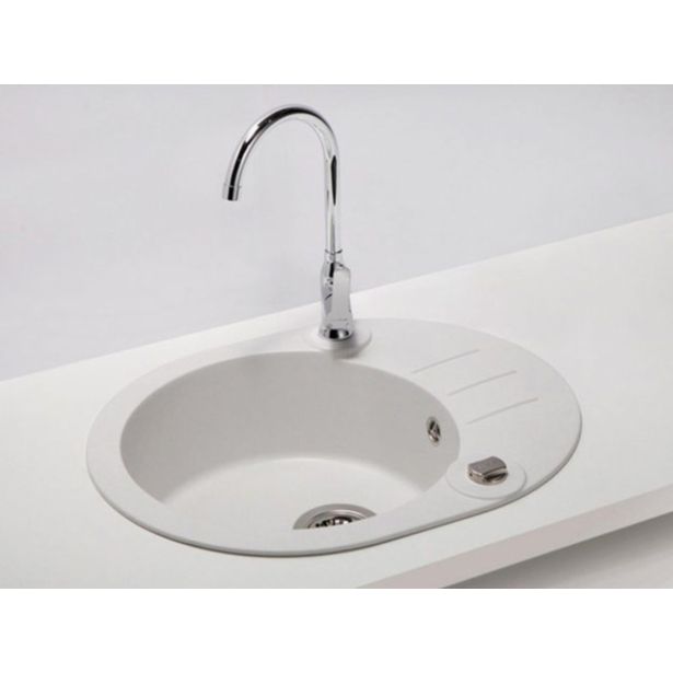 GRANITAL POMIVALNO KORITO ALVEUS ROLL 40, ARCTIC-G11 595X475 MM