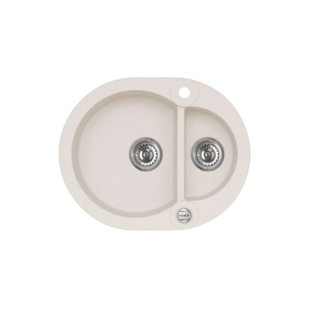 GRANITAL POMIVALNO KORITO ALVEUS ROLL 80, ARCTIC-G11 595X475 MM