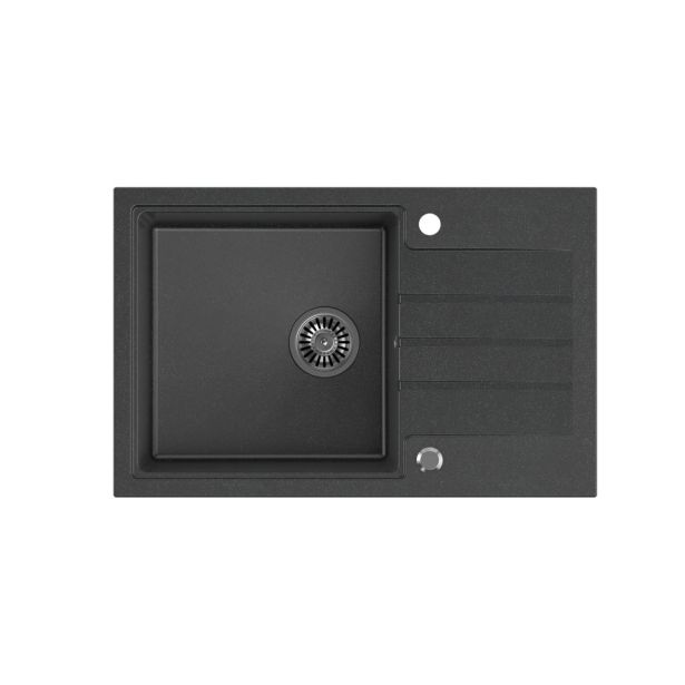 GRANITAL POMIVALNO KORITO QUADRON PETER 111 ČRN