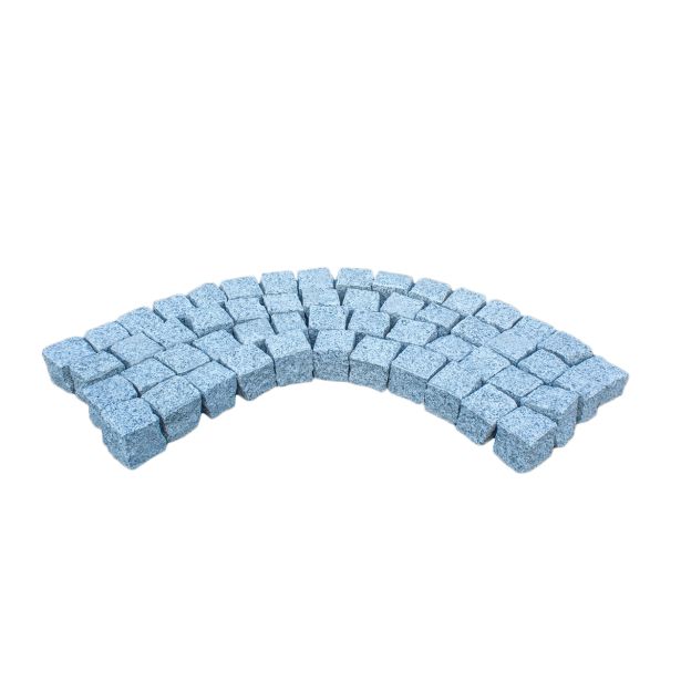 KAMNITA KOCKA KOCKA SVETLO SIVA-CU8 (6/8CM) KLANA