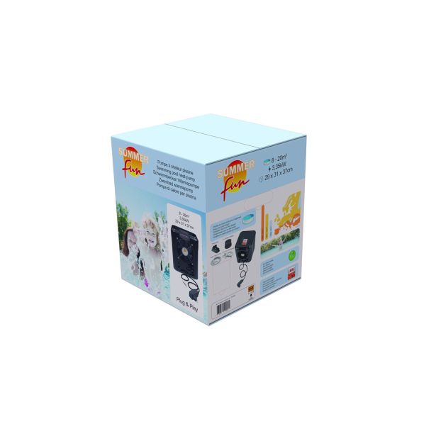 GRELEC VODE PLANET POOL TOPLOTNA ČRPALKA SUMMER FUN 3.5 KW