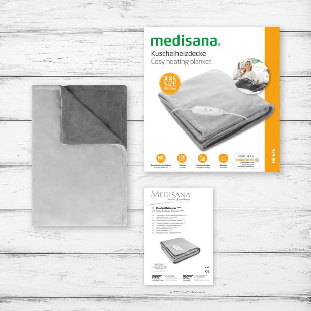 GRELNA BLAZINA MEDISANA HB675 XXL ODEJA 200X150