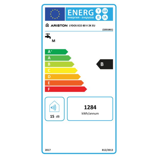 GRELNIK VODE, BOJLER, ELEKTRIČNI  ARISTON LYDOS ECO 80 V 2K EU