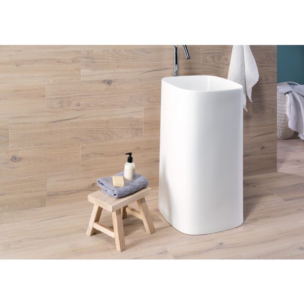 PLOŠČICA TALNA VIDEZ LESA STARGRES DUBLIN BEIGE 20.5X84