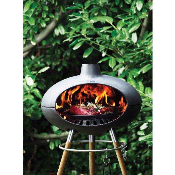 ŽAR NA OGLJE MORSOE GRILL FORNO, Z NOGAMI