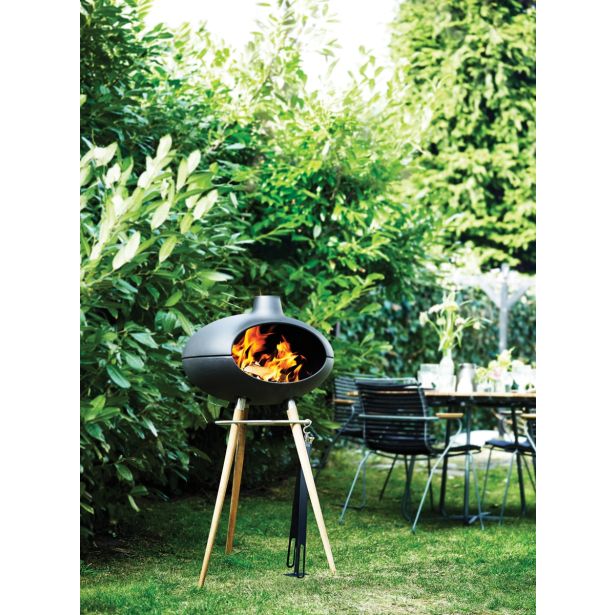 ŽAR NA OGLJE MORSOE GRILL FORNO, Z NOGAMI