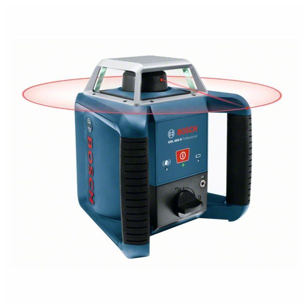 ROTACIJSKI LASER BOSCH GRL 400 H PROFESSIONAL S STOJALOM BT 170 HD IN MERILNO LETVIJO GR 240