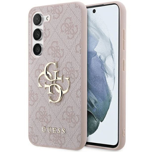 SILIKONSKI OVITEK ZA SAMSUNG GALAXY S24 5G GUESS - ROZA