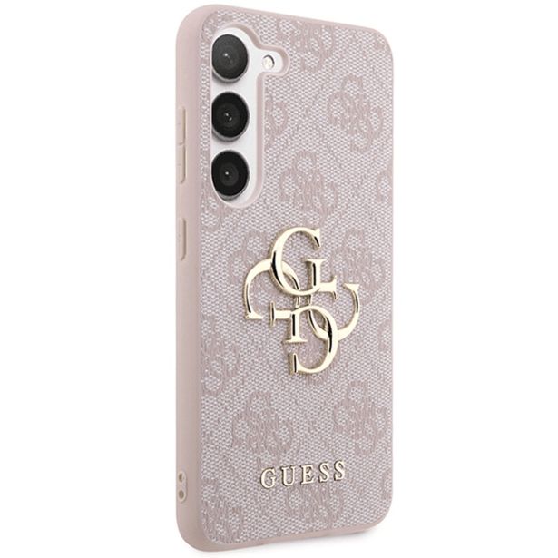 SILIKONSKI OVITEK ZA SAMSUNG GALAXY S24 5G GUESS - ROZA