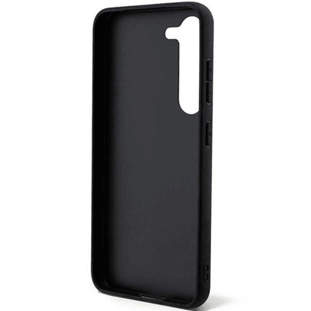 GUESS GUHCS24SHGGSHK OVITEK ZA SAMSUNG GALAXY S24 5G - ČRN Z BLEŠČICAMI