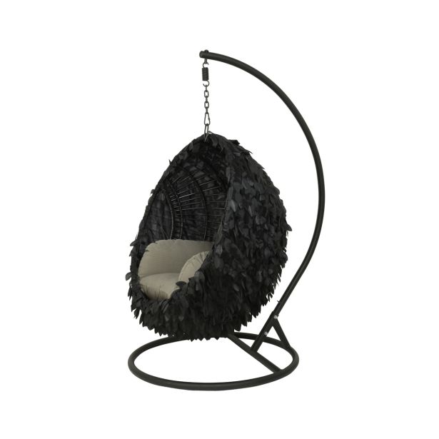 GUGALNA MREŽA DECORIS POKRIVALO ZA STOL JAJČEK 110X80X145 CM, ČRNO