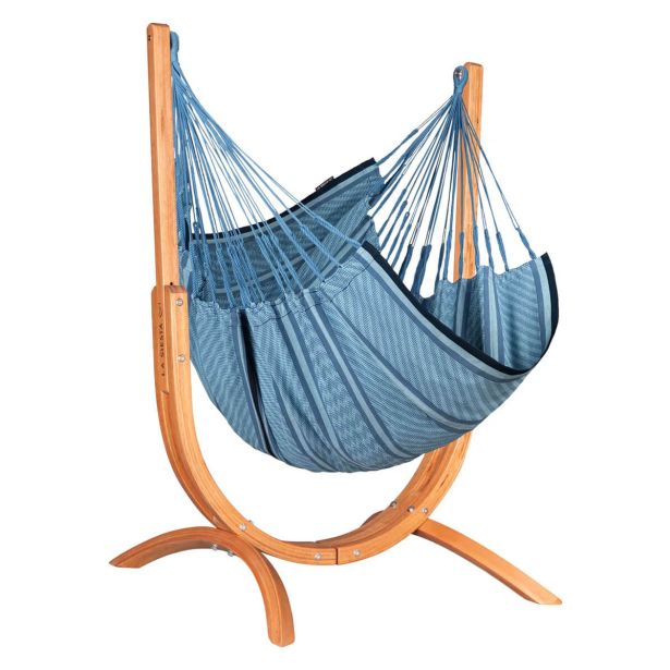 GUGALNA MREŽA LA SIESTA UDINE + VISEČI STOL BLUE ZEBRA COMFORT