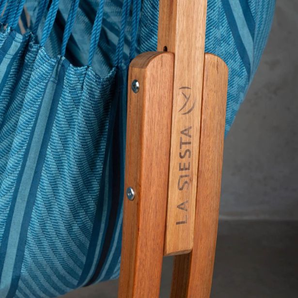 GUGALNA MREŽA LA SIESTA UDINE + VISEČI STOL BLUE ZEBRA COMFORT