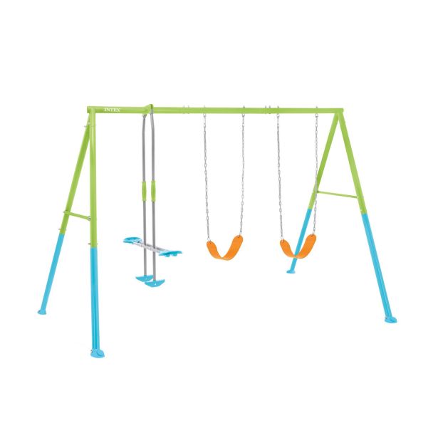 GUGALNICA INTEX KOVINSKA 2 SEDEŽA,1 JAHAČ