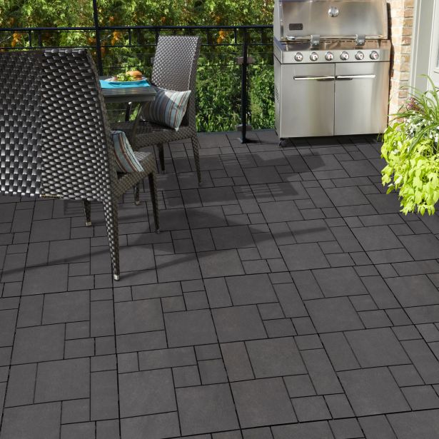 GUMENA POHODNA PLOŠČA MULTY HOME MOSAIC 30X30 CM KOVINSKO SIVA
