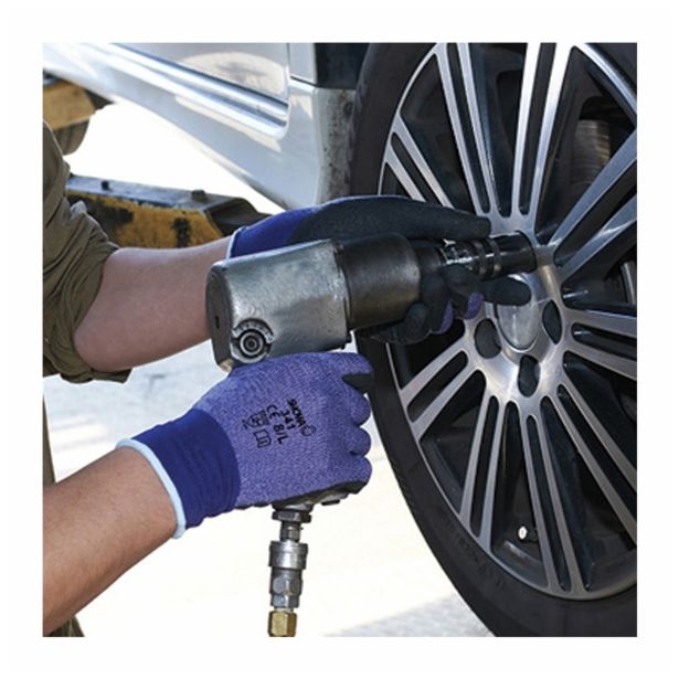 GUMENE ROKAVICE 341 ŠT. L/8 TEHNIČNA Z LATEKS PREMAZOM