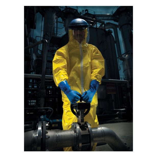 GUMENE ROKAVICE 660 ŠT. XL/10 MODRA KISLINOODPORNA