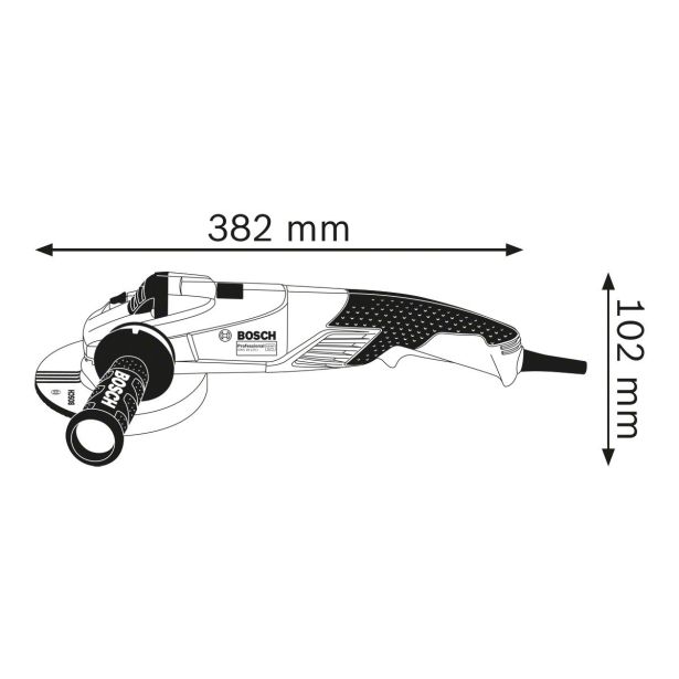 KOTNI BRUSILNIK GWS 18-125 SL