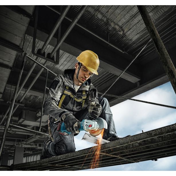 AKUMULATORSKI KOTNI BRUSILNIK 115 MM GWS 180-LI SOLO ORODJE