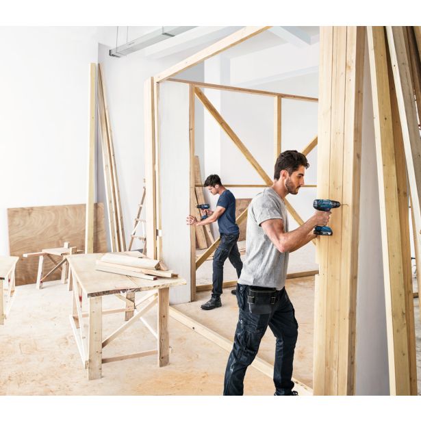 AKUMULATORSKI SET BOSCH PROFESSIONAL GWS 180-LI + GSB 180-LI