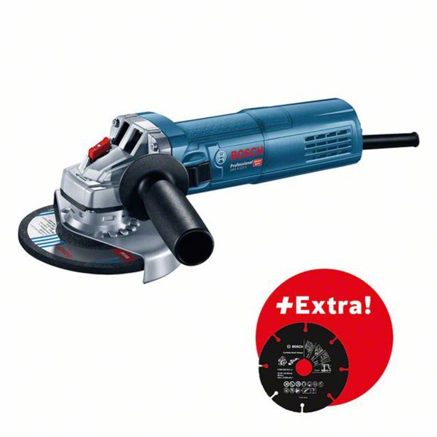 KOTNI BRUSILNIK BOSCH PROFESSIONAL GWS 9-125 S + VEČNAM. REZ. PLOŠČA