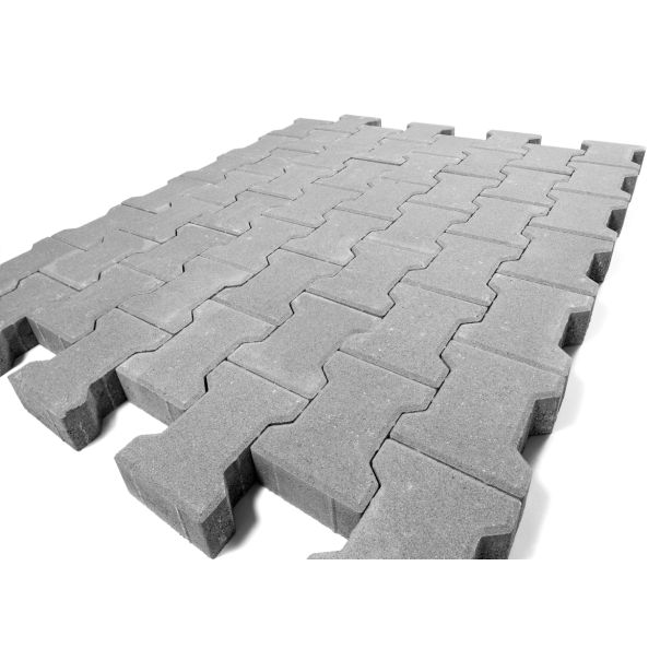 BETONSKI TLAKOVEC OBLAK GROUP H 20X16.5X6 CM CEMENTNO SIV