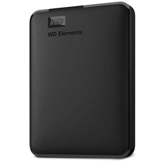 HDD EXT. WD 5TB USB3 2,5" ELEMENTS BLACK WDBU6Y0050BBK-WESN
