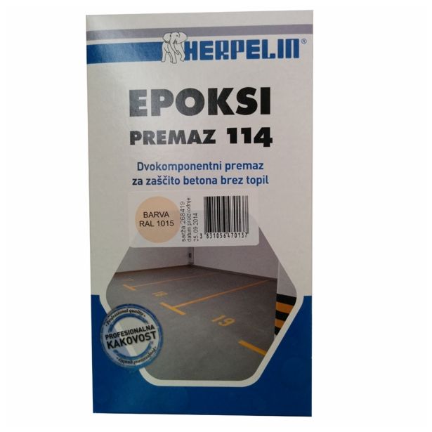 EPOKSIDNI PREMAZ AMAL HERPELIN 114 RAL 1015 1KG 2K - OKER