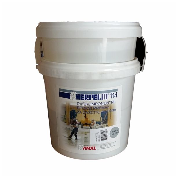 EPOKSIDNI PREMAZ AMAL HERPELIN 114 RAL 7035 12 KG