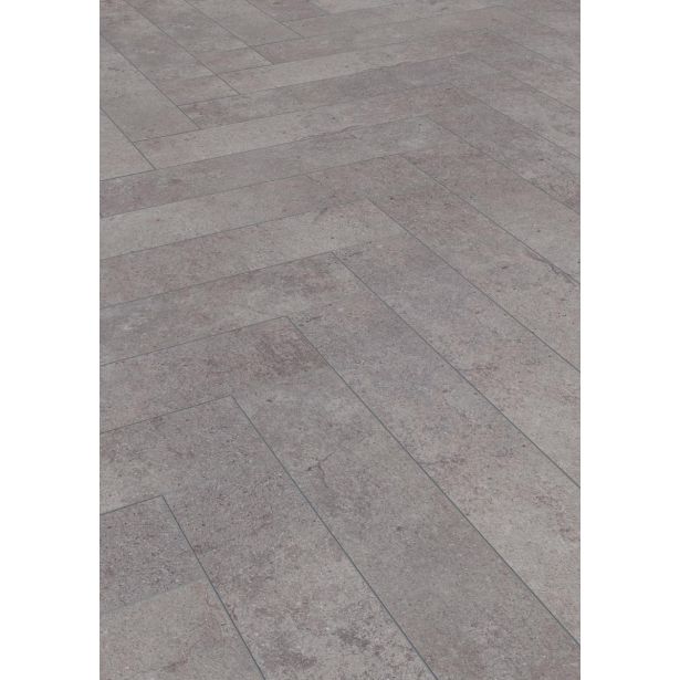 LAMINAT, 8MM, 32. RAZRED KRONOTEX HERRINGBONE PESARO CEMENT D 4739