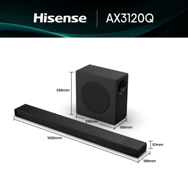 HIŠNI KINO HISENSE AX3120Q