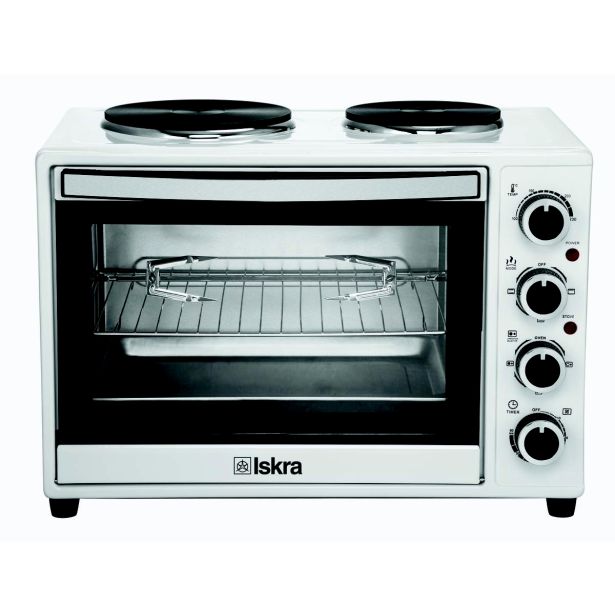 MINI PEČICA ISKRA HL38RCT-WH DVE PLOŠČI