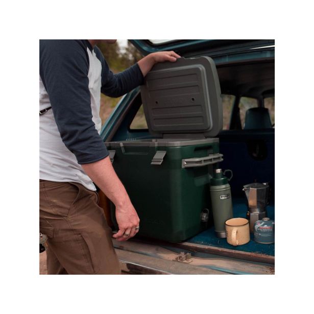 HLADILNA SKRINJA THE COLD FOR DAYS OUTDOOR COOLER 28L, HAMMERTONE GREEN