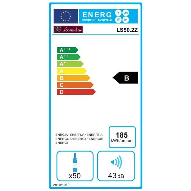 HLADILNA VITRINA LA SOMMELIERE LS 50.2Z