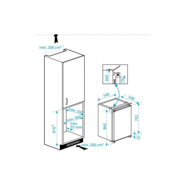 HLADILNIK BEKO B1753HCN