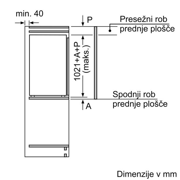 HLADILNIK BOSCH KIR31VFE0
